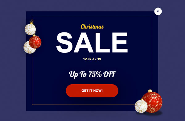 Christmas Sale