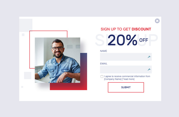 Sign up to get discount