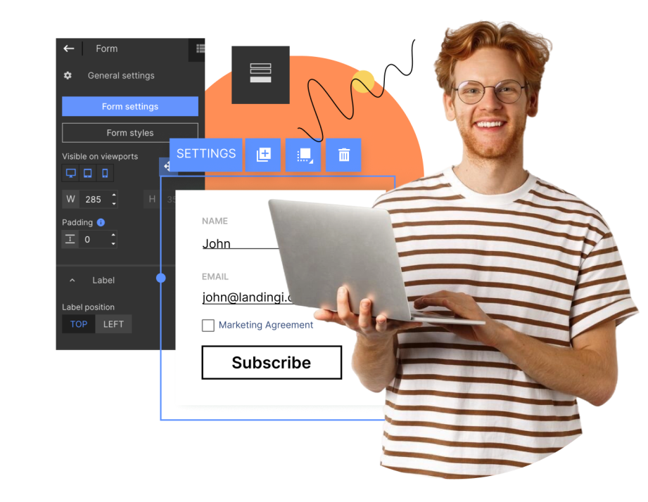 Free form builder