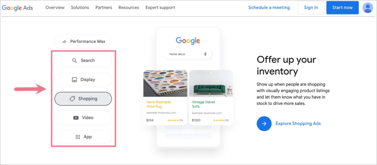 google ads search engine marketing ad formats