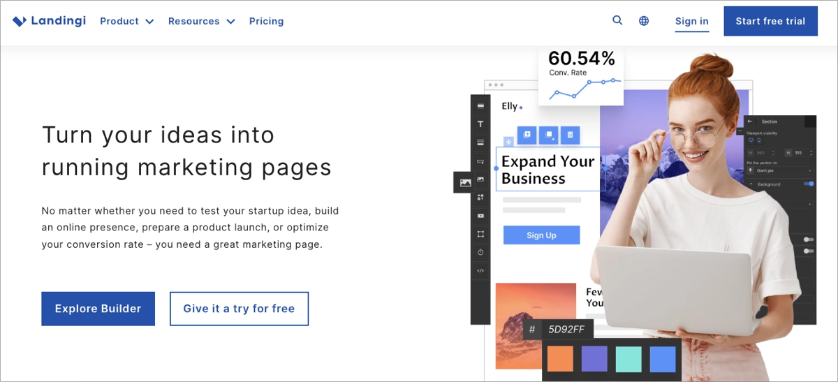 enhance multiple campaigns with Landingi