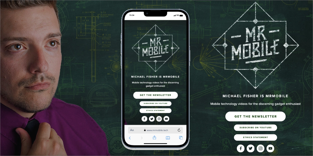 mobile responsive landing page example