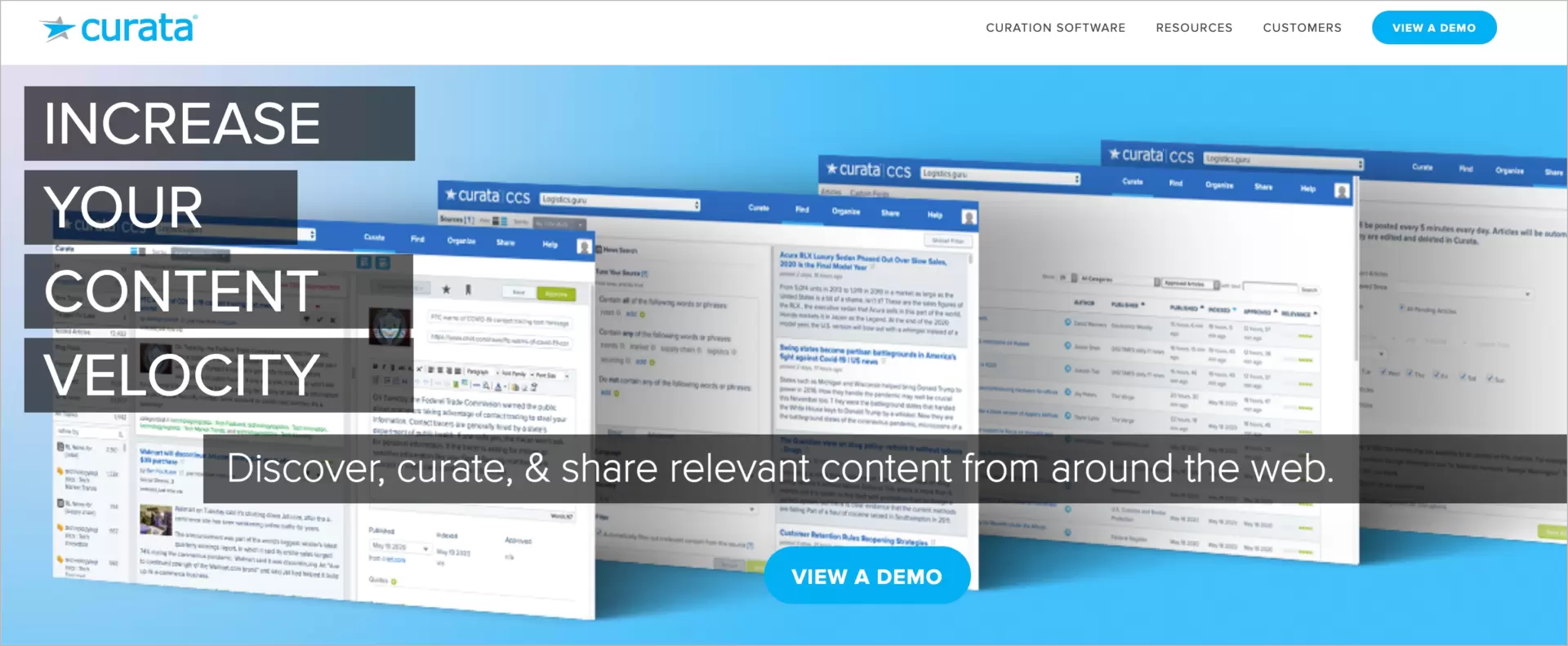 Botão de demonstração de chamada para ação em landing page