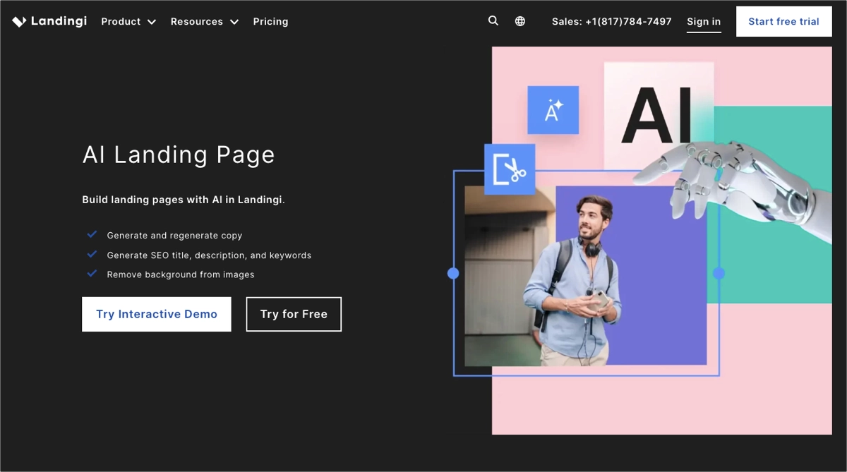 PPC landing page builder