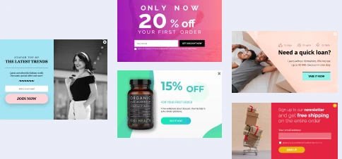 Popup templates