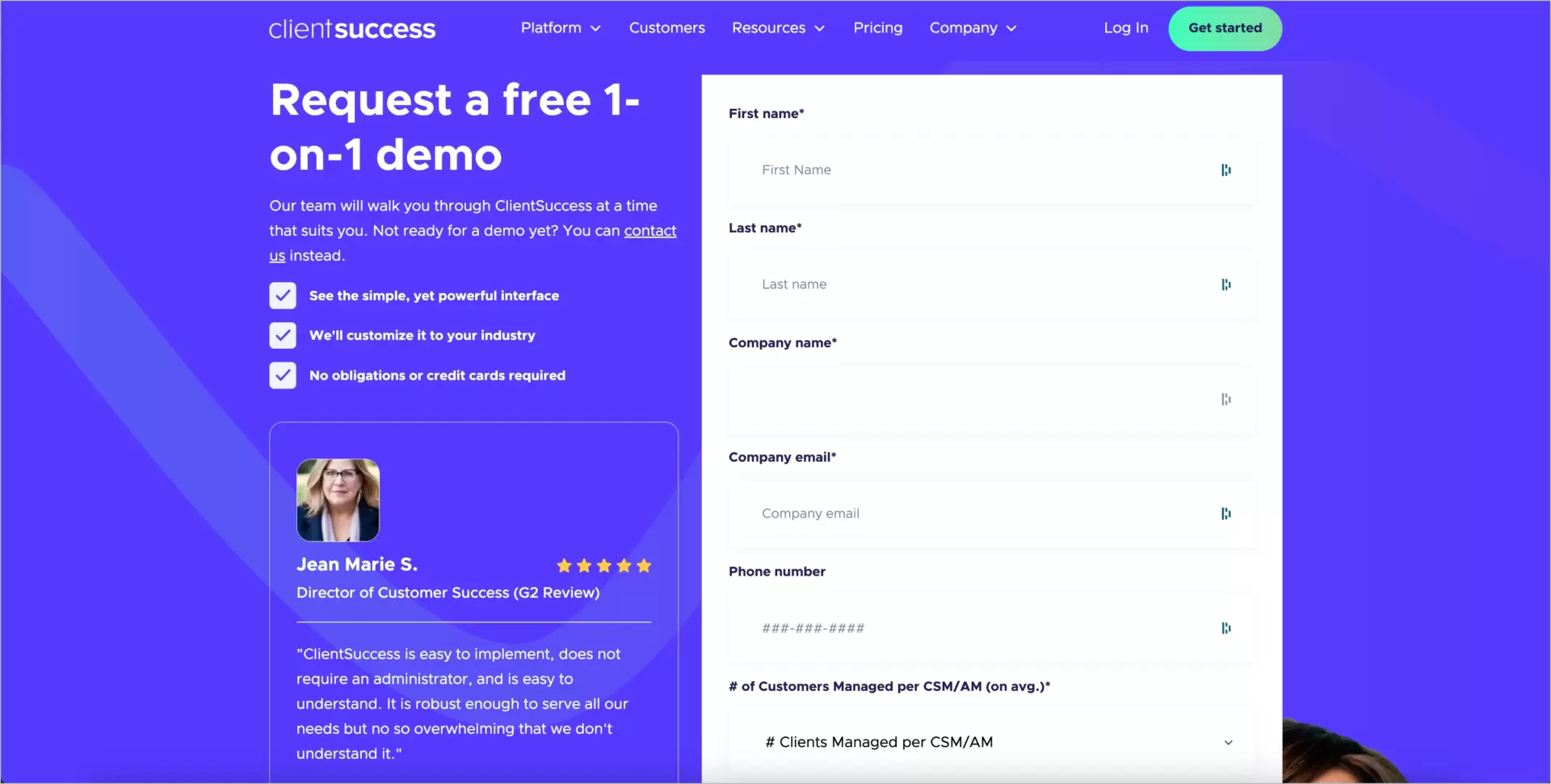 design interativo azul e formulário de inscrição