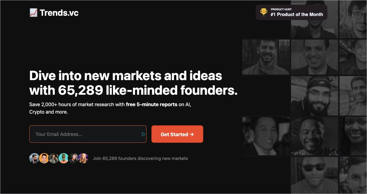 registrar-se landing page exemplo